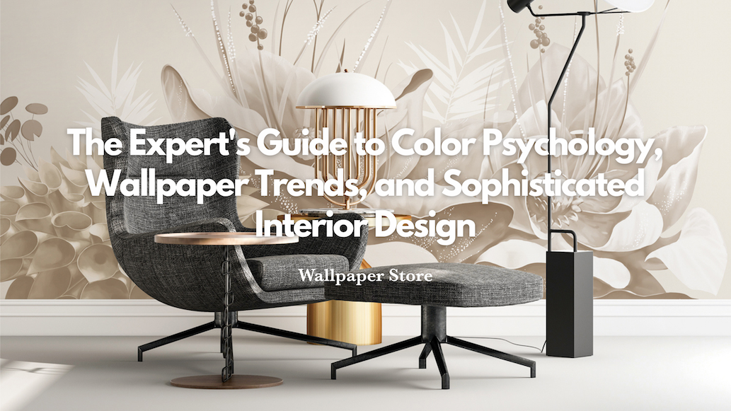 Color Psychology, Wallpaper Trends, and Sophisticated Interior Design