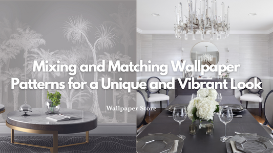 Mixing and Matching Wallpaper Patterns for a Unique and Vibrant Look