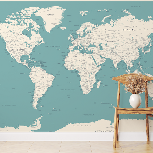 World Map Wallpaper