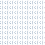 Blue Ornament Geometric Wallpaper Mural