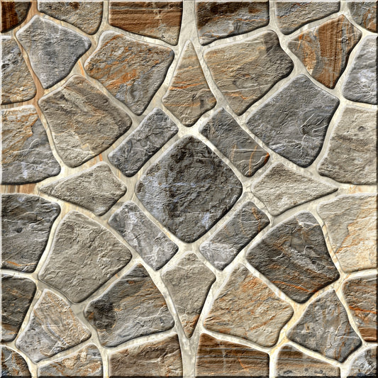 Stone Wall Tile Wallpaper Mural