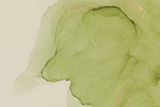 Green Ink Ombre Wallpaper Mural