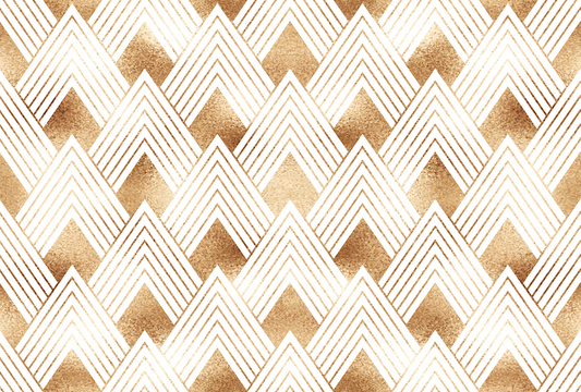 Gold Shimmer Art Deco Wallpaper Mural