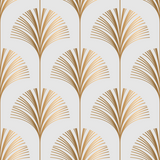 Golden Elements Art Deco Wallpaper Mural
