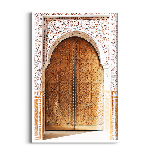 Door in Marrakesh | Moroccan Art Print