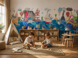 Explorer's Escape Children's Wallpaper Mural