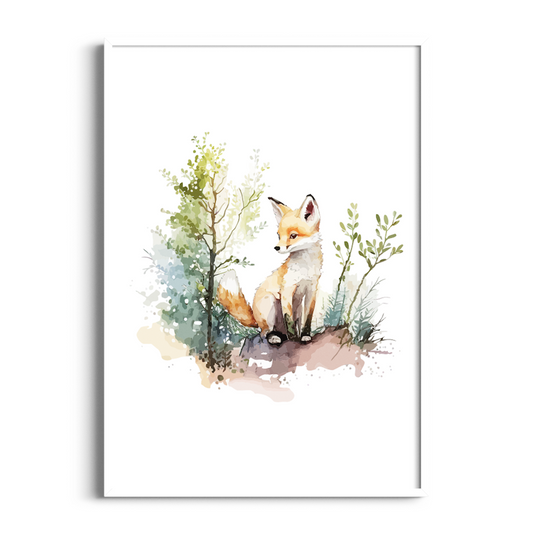 Fox | Kids Art Print