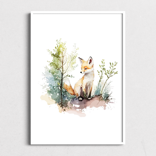 Fox | Kids Art Print