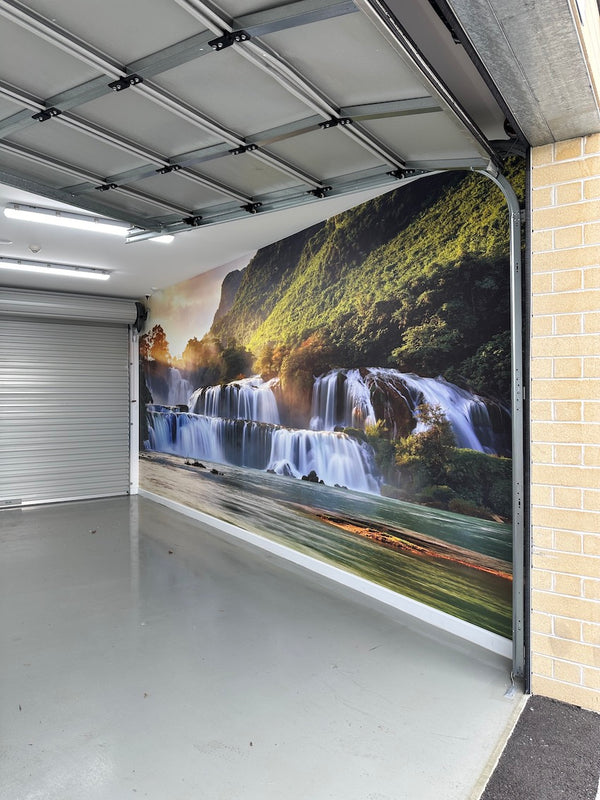 Mural in a real home