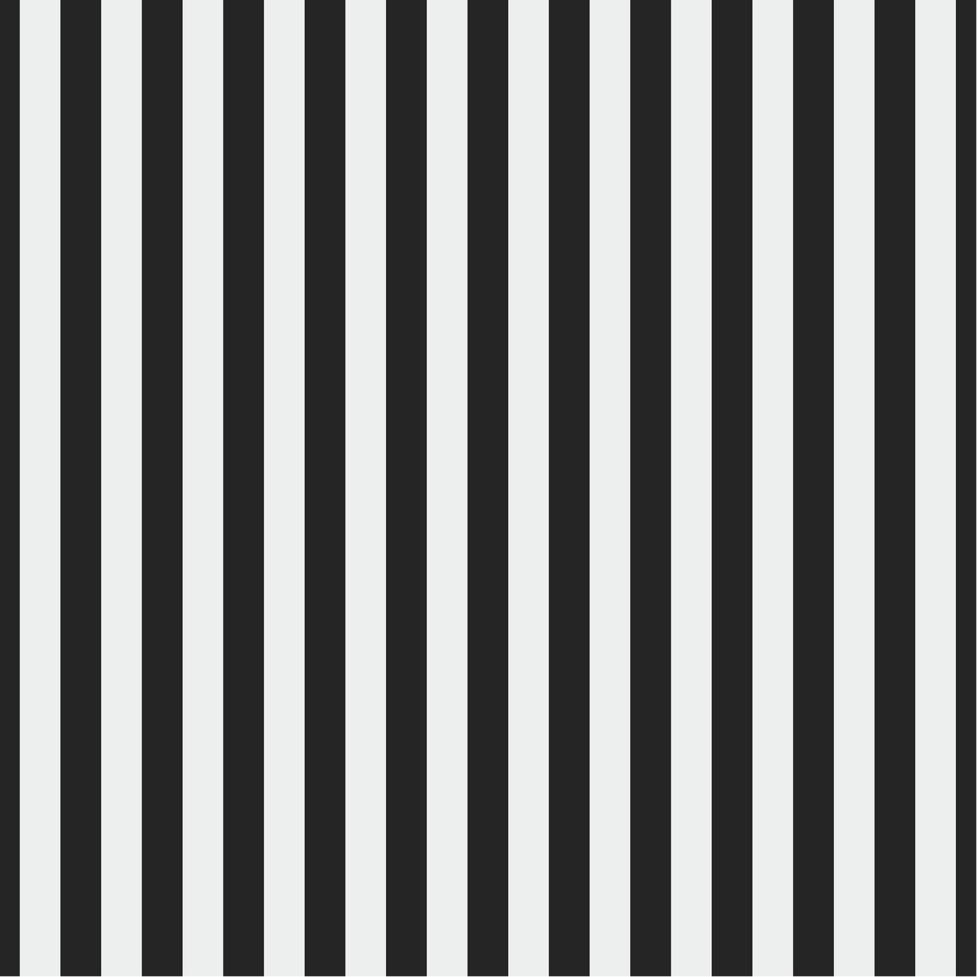 Jet Black - Stripes (Narrow)