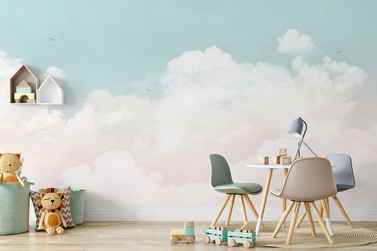 Cloudscape Children's Wallpaper Mural