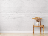 White Brick Wallpaper Mural