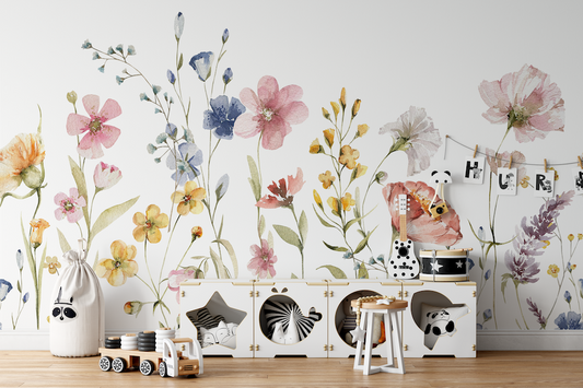 Petal Paradise Children's Wallpaper Mural