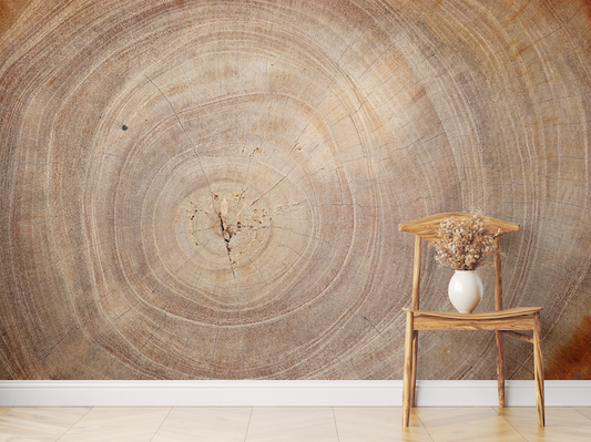 Cut Timber Wallpaper Mural