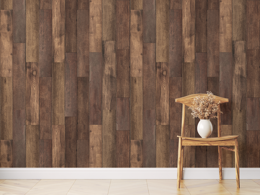 Planked Wood Wallpaper Mural