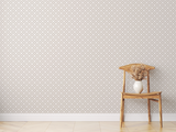Floral Ornament Geometric Wallpaper Mural