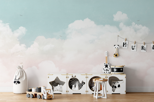 Cloudscape Children's Wallpaper Mural