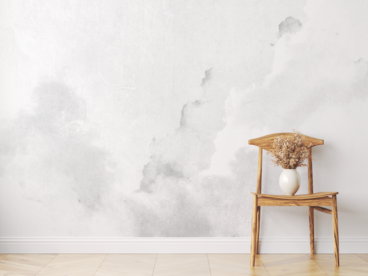 Cloudy Ombre Wallpaper Mural