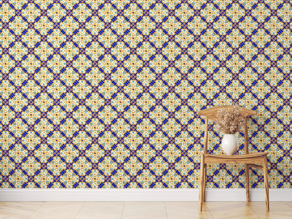 Portugese Tiles Wallpaper Mural