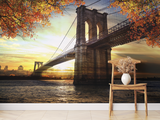 Manhattan After Sunset Wallpaper Mural