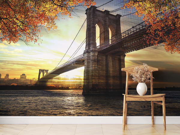 Manhattan After Sunset Wallpaper Mural