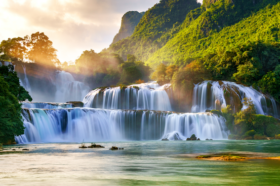 Waterfall Cove Wallpaper Mural