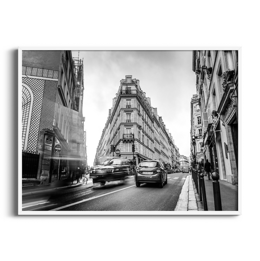 Paris Architecture | Black and White Art Print